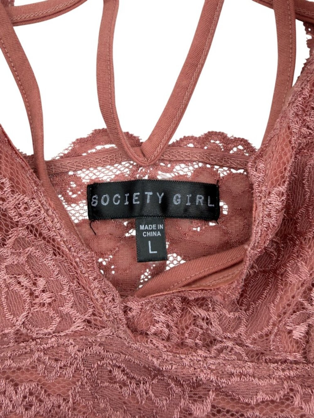 VTG Bundle Of 4 Sports Bras & 2 Lace Bralettes L| Athliesure Coquette Whimsigoth - Picture 14 of 16